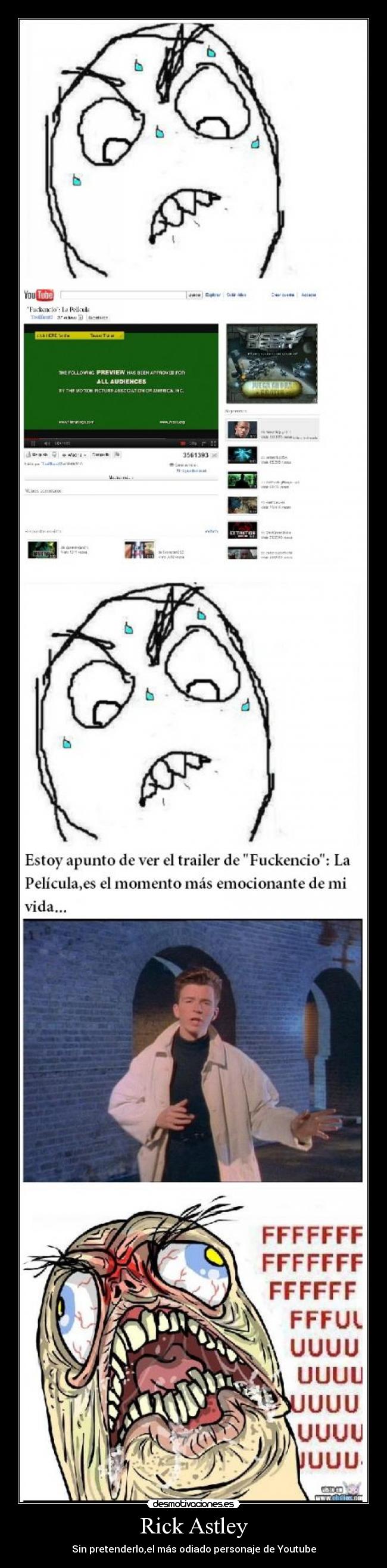 Rick Astley - Sin pretenderlo,el más odiado personaje de Youtube