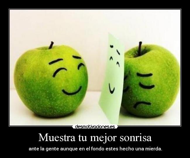 Muestra tu mejor sonrisa -