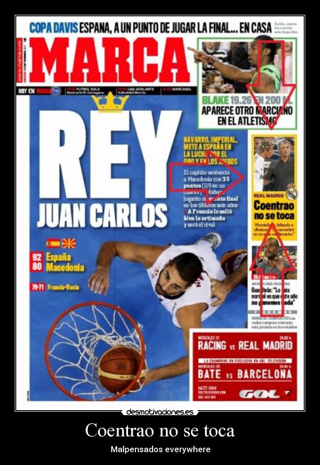 Coentrao no se toca -