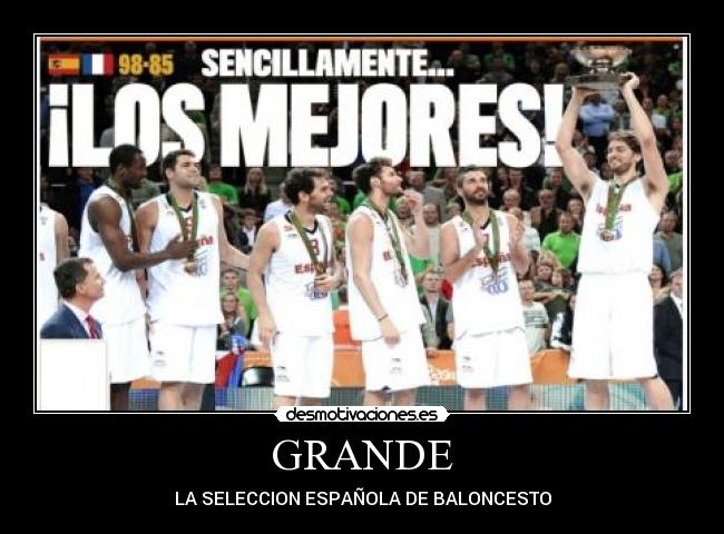 carteles espana gana eurobasquet francia 98_85 desmotivaciones
