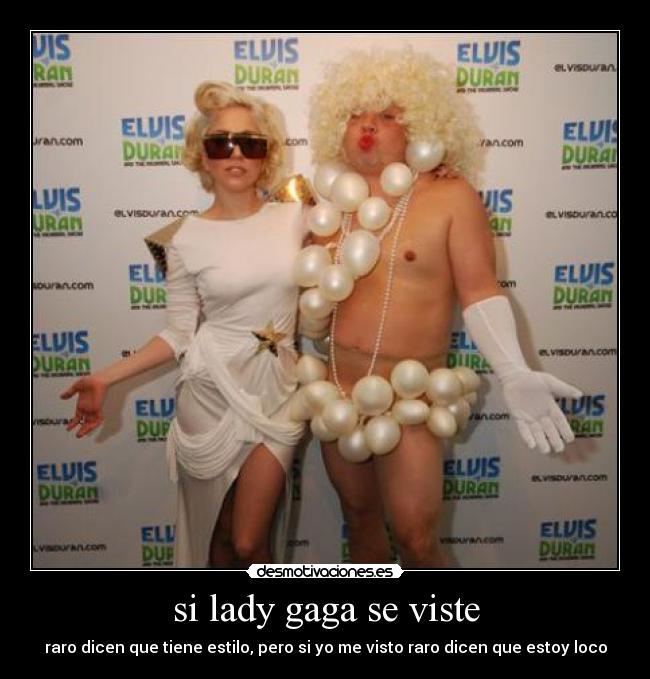 si lady gaga se viste - 