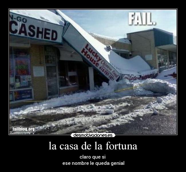 la casa de la fortuna -