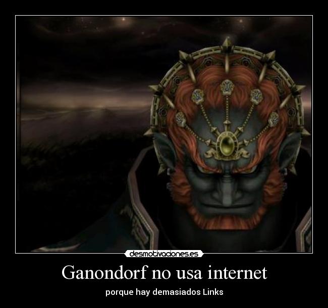 Ganondorf no usa internet - 