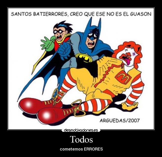 carteles mcdonald batman robin guason desmotivaciones