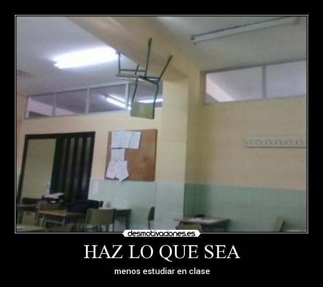 HAZ LO QUE SEA -