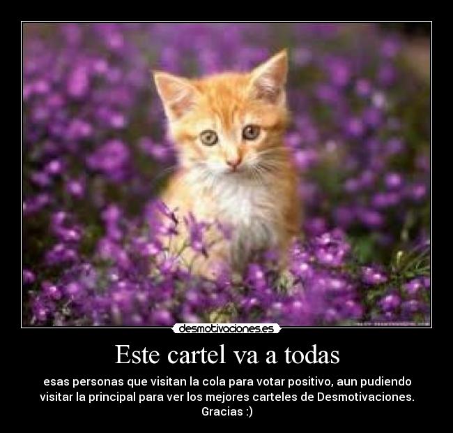 Este cartel va a todas -