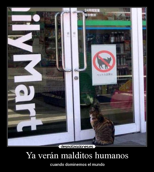 Ya verán malditos humanos - 