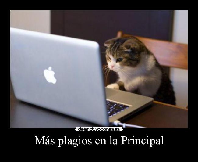 Más plagios en la Principal -