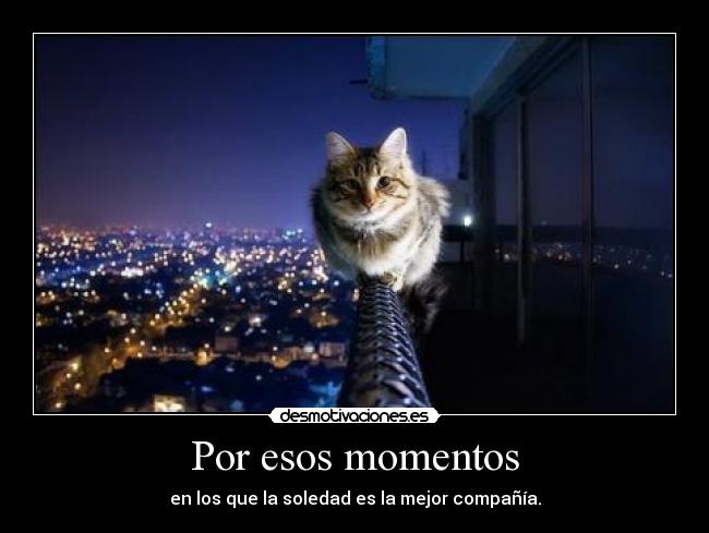 Por esos momentos -