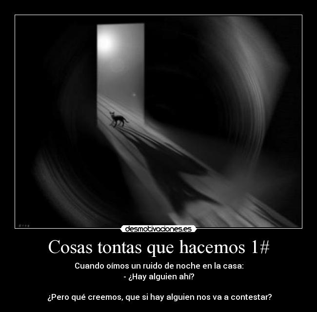 Cosas tontas que hacemos 1# -