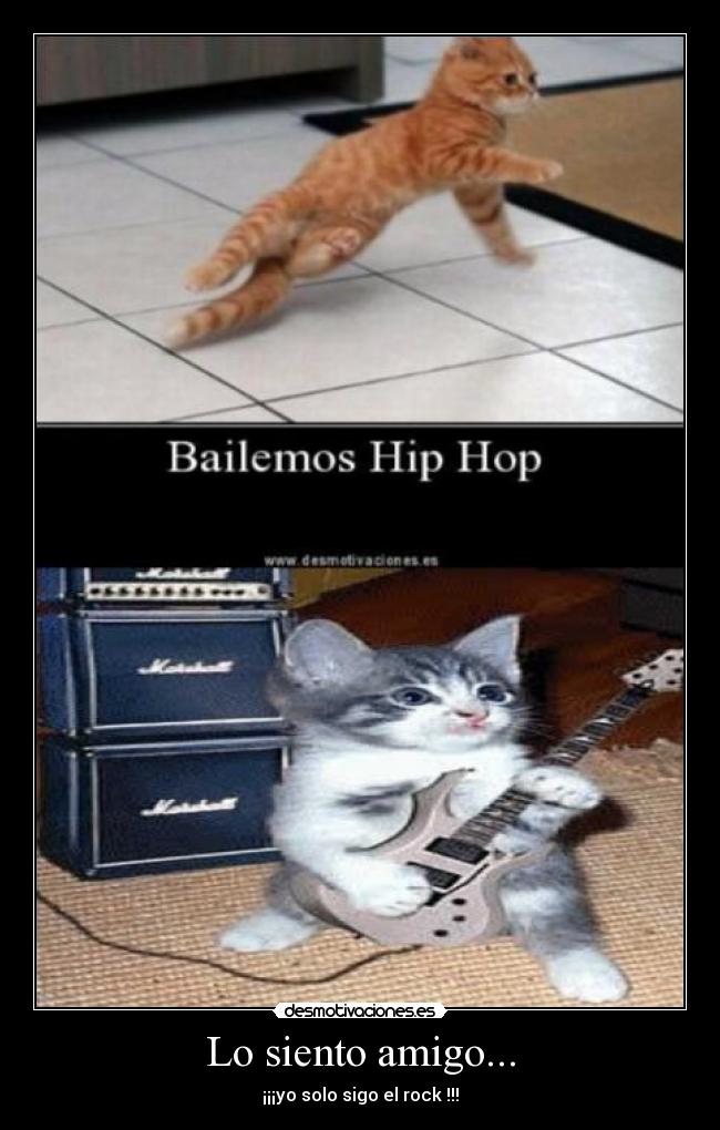 Lo siento amigo... - 