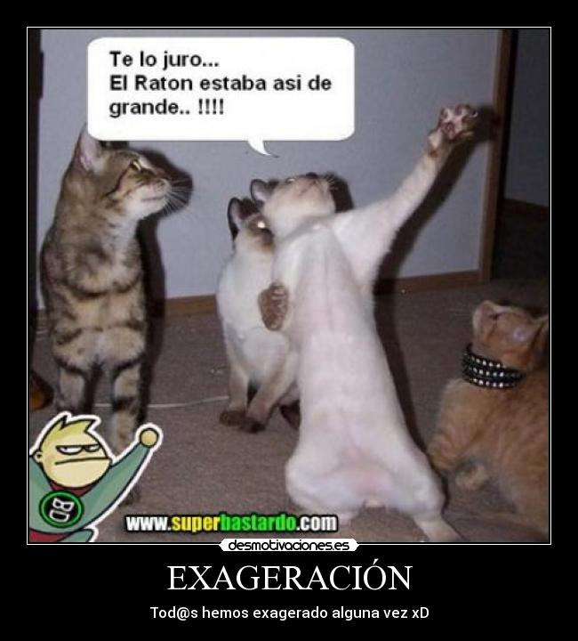 EXAGERACIÓN - 