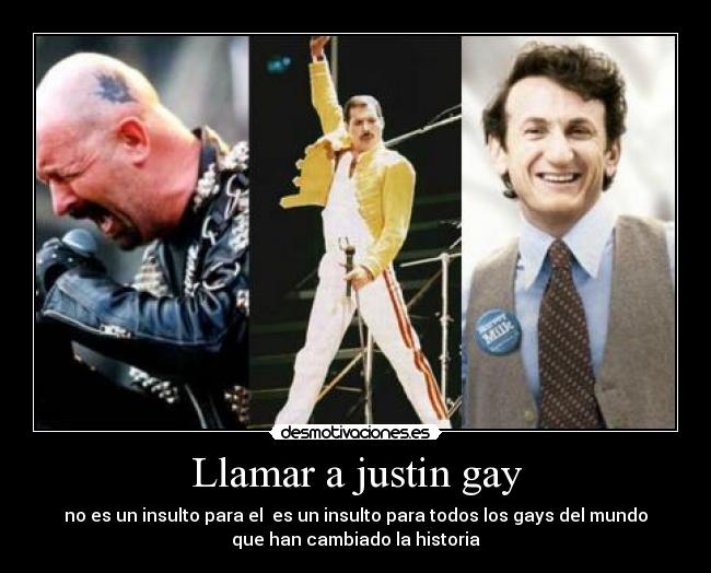 Llamar a justin gay -
