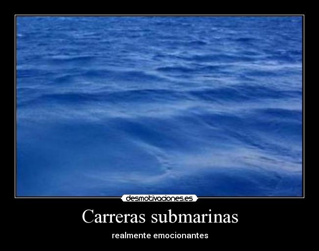 Carreras submarinas - 
