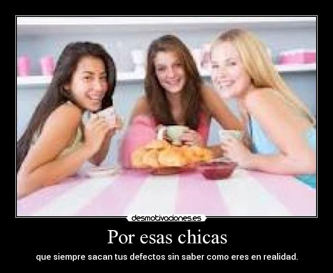 Por esas chicas -