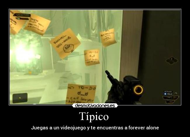 Típico  - Juegas a un videojuego y te encuentras a forever alone