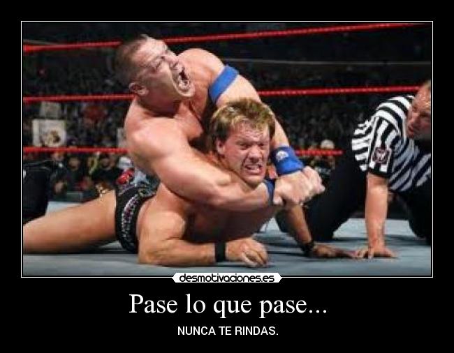 carteles nunca rindas desmotivaciones