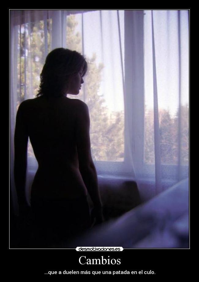 Cambios - ...que a duelen más que una patada en el culo.