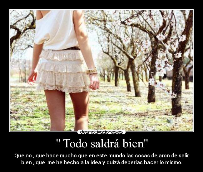 Todo saldrá bien -