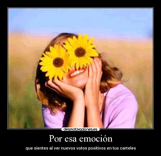 Por esa emoción -