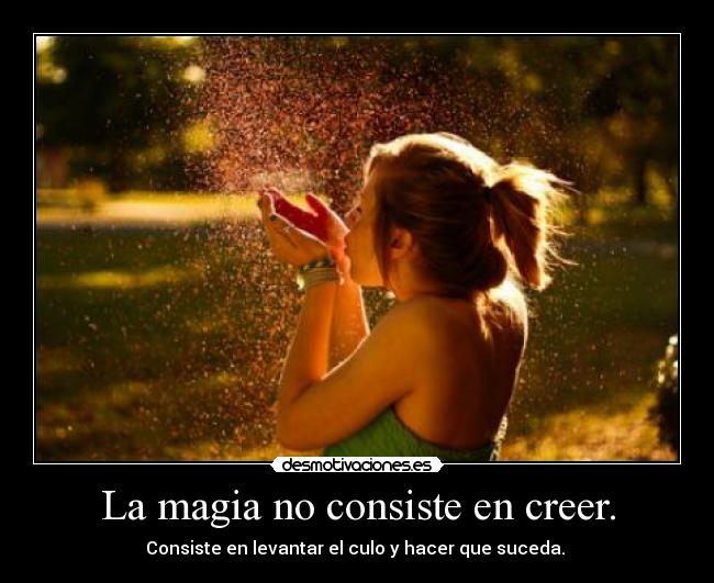 carteles psycoticlollipop magia creer hacer culo pase campanilla tinkerbell desmotivaciones