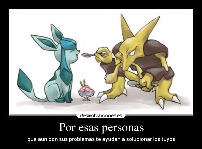 carteles glaceon alakasam desmotivaciones