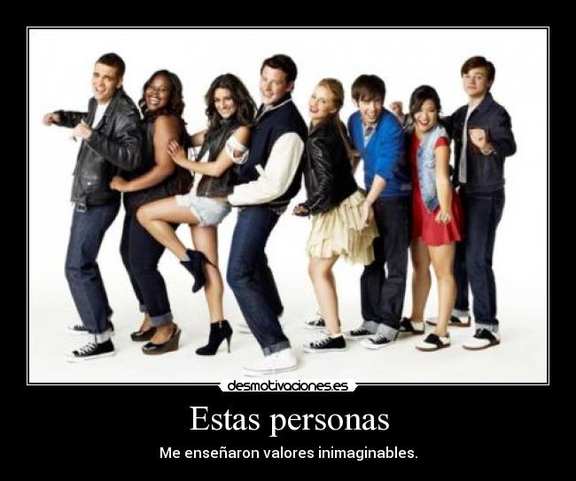 Estas personas -