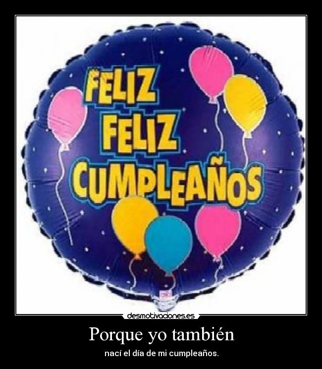 Porque yo también - 