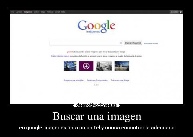 Buscar una imagen - 