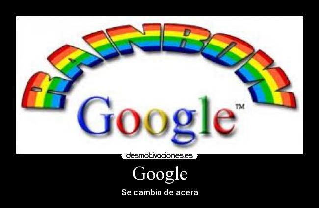 Google - Se cambio de acera
