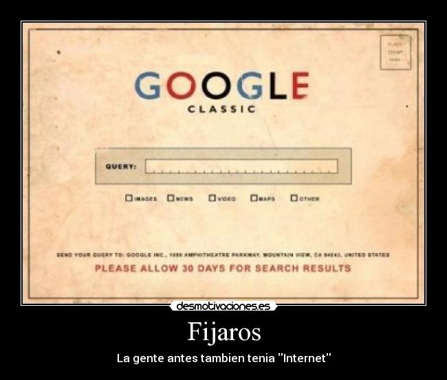 carteles google clasico desmotivaciones