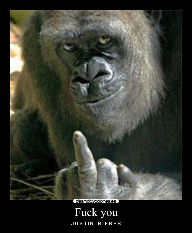 Fuck you - J U S T I N    B I E B E R