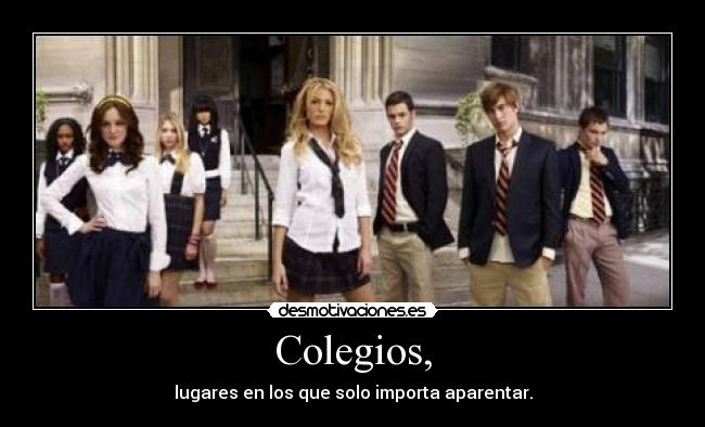 Colegios, -
