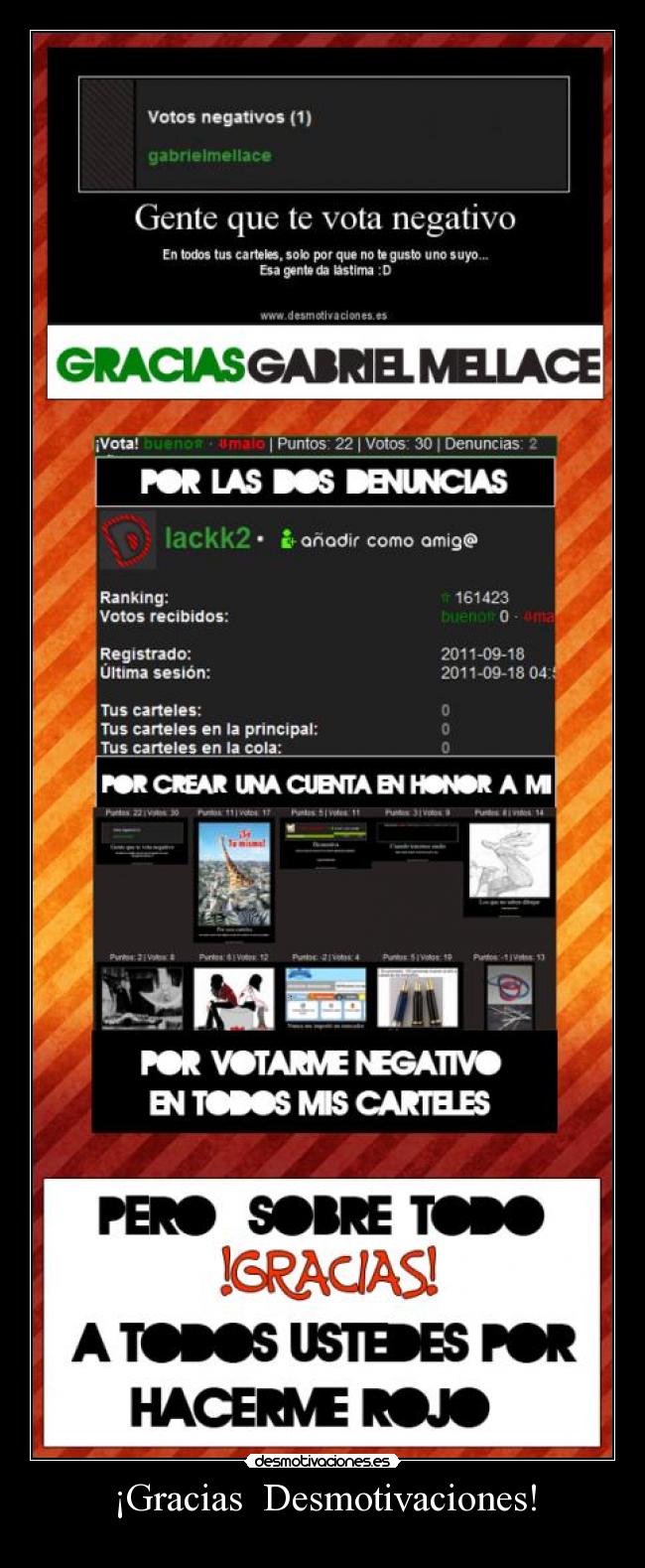 carteles desmotivaciones soy rojo gran cosa pero bueno haha gracias desmotivaciones