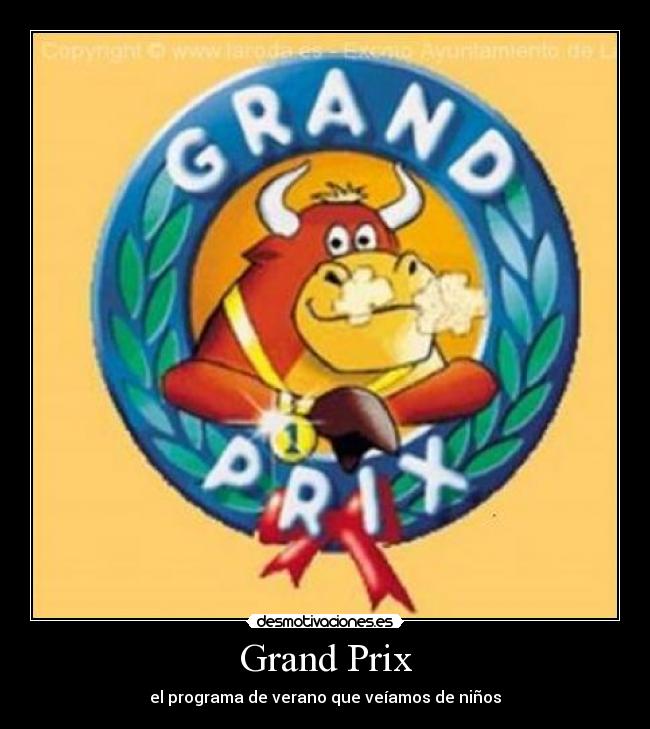 Grand Prix - el programa de verano que veíamos de niños
