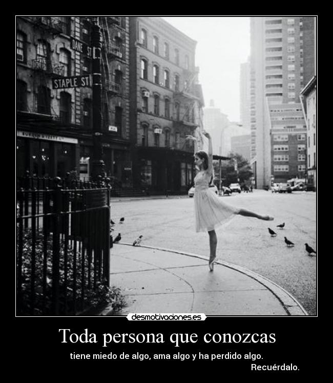 Toda persona que conozcas - 
