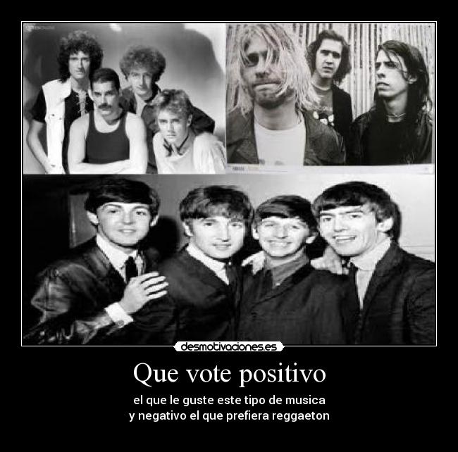 Que vote positivo -