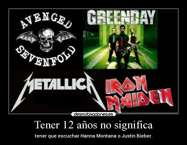 Tener 12 años no significa - 