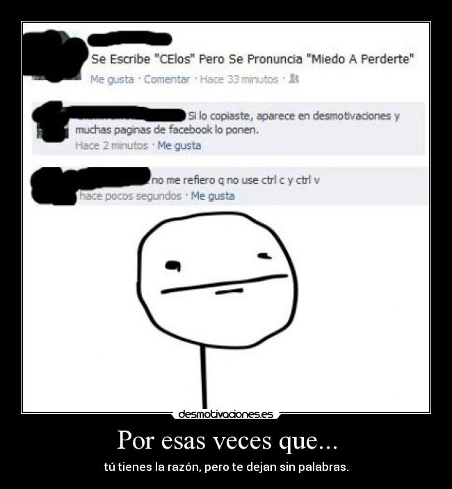 Por esas veces que... - 