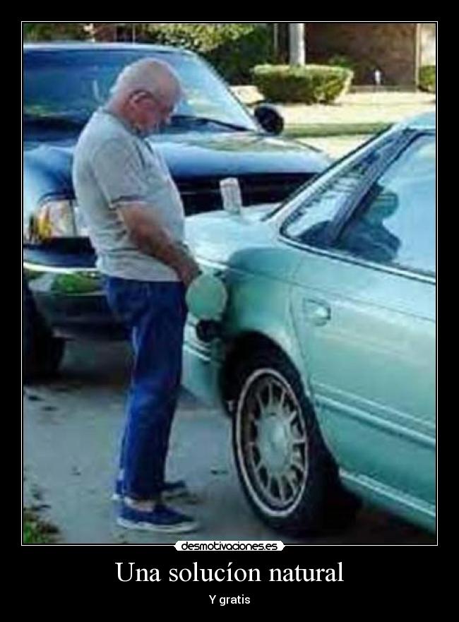 Una solucíon natural - Y gratis
