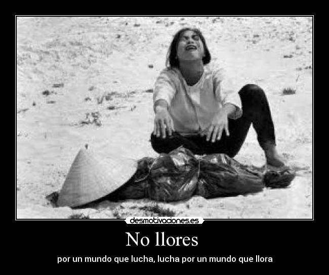 No llores -