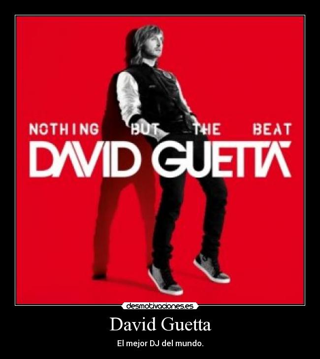 David Guetta - El mejor DJ del mundo.