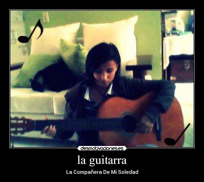 la guitarra -