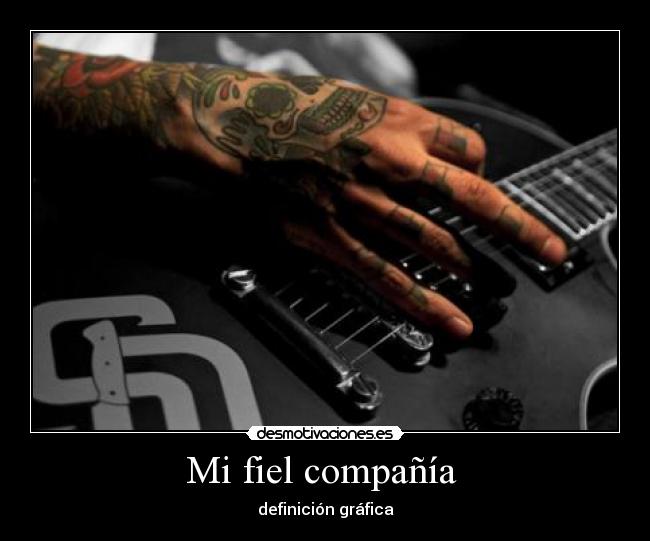 Mi fiel compañía - definición gráfica