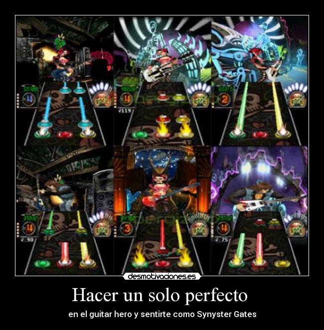 Hacer un solo perfecto -