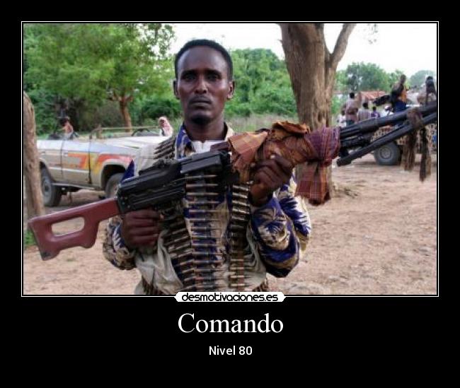 carteles comando desmotivaciones