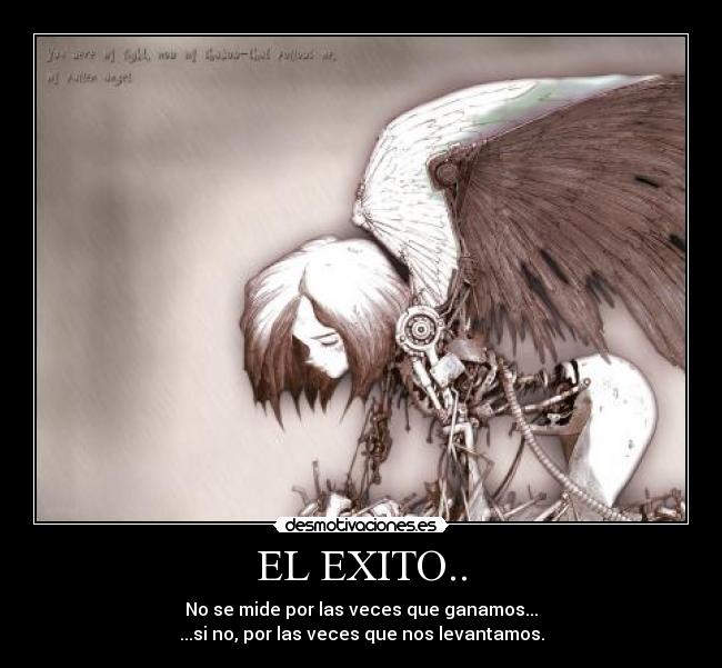 EL EXITO.. -