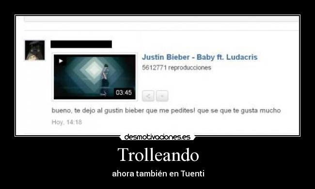 Trolleando - ahora también en Tuenti