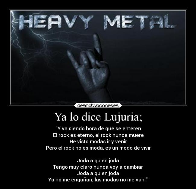 carteles heavy violencia lujuria desmotivaciones