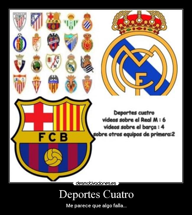 Deportes Cuatro - Me parece que algo falla...